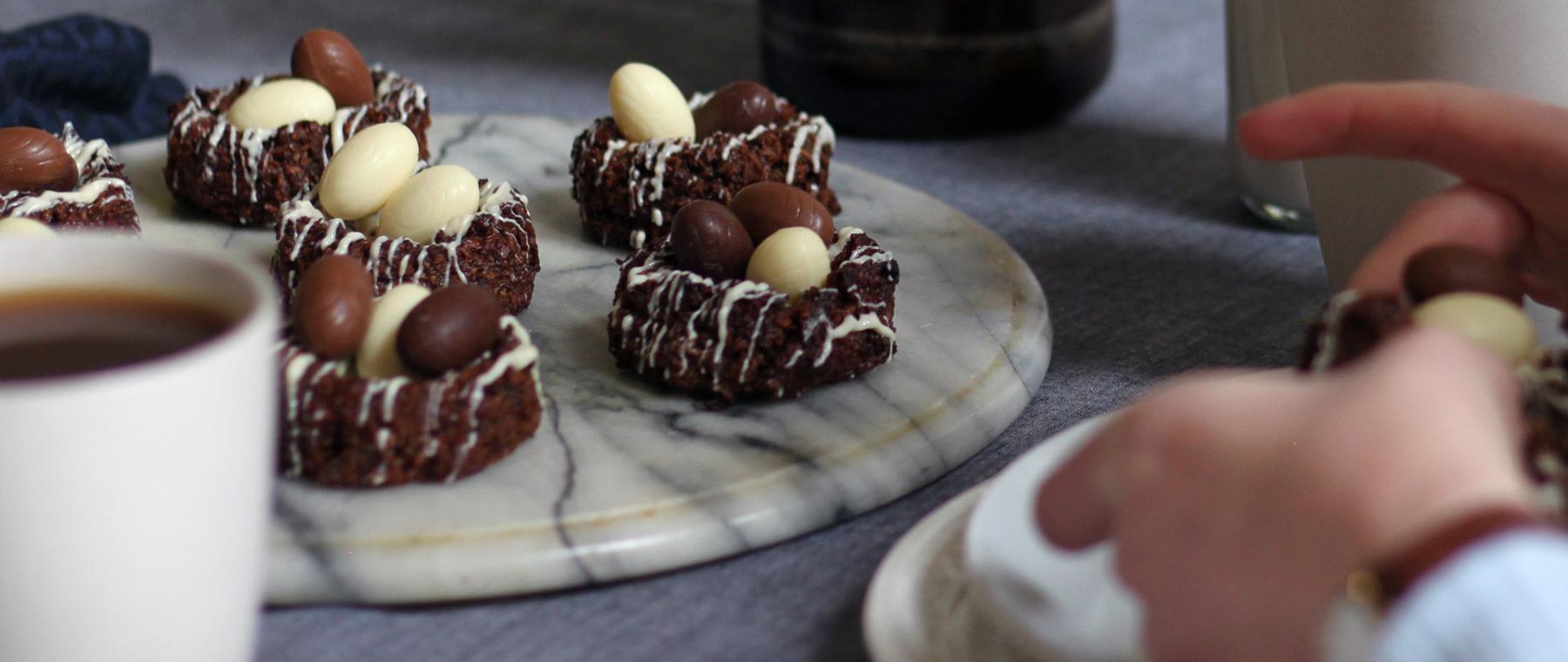 Easter Macaroon Nests | Recipes | CRU Kafe